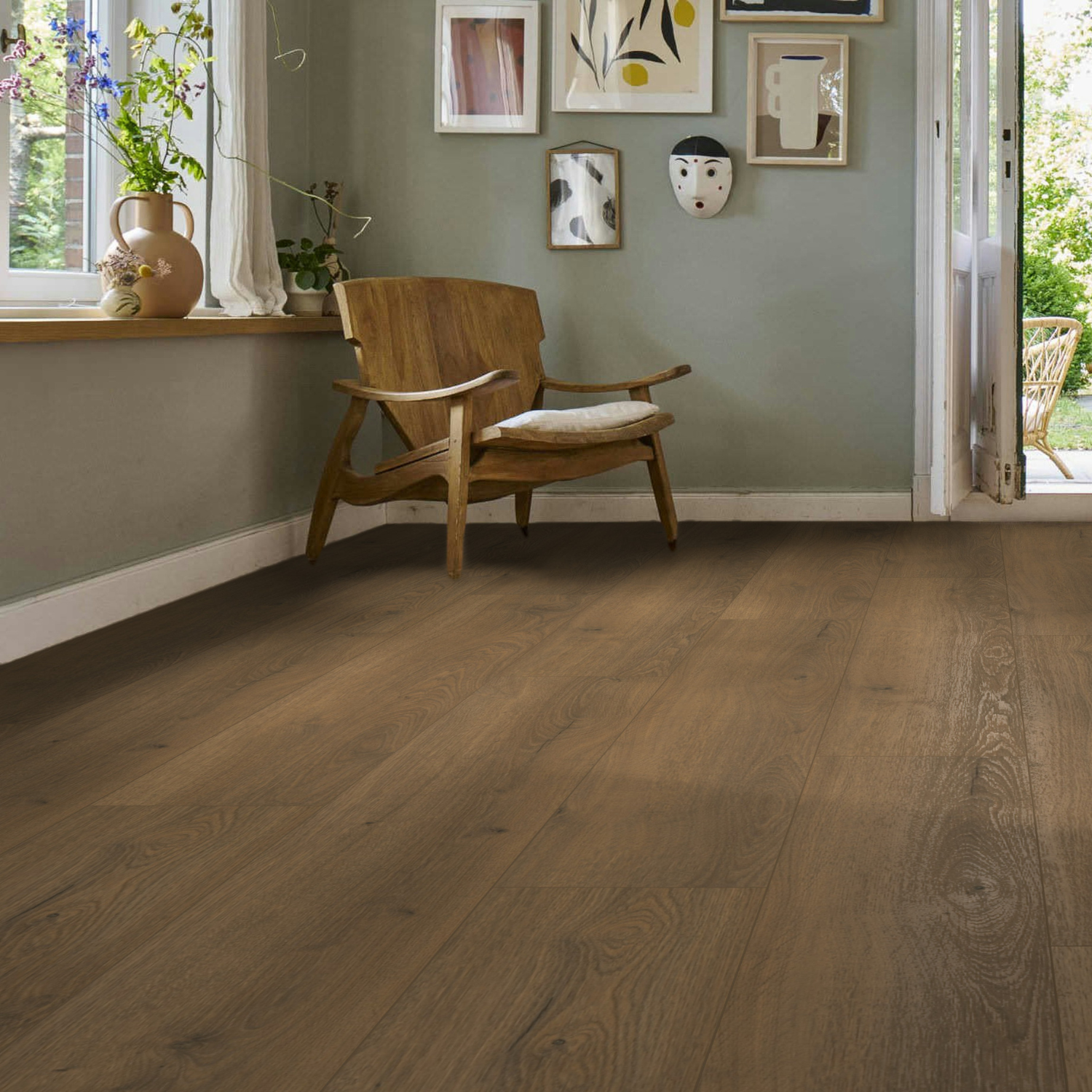 Stratifié chêne Flavia Fumé XL Aqua